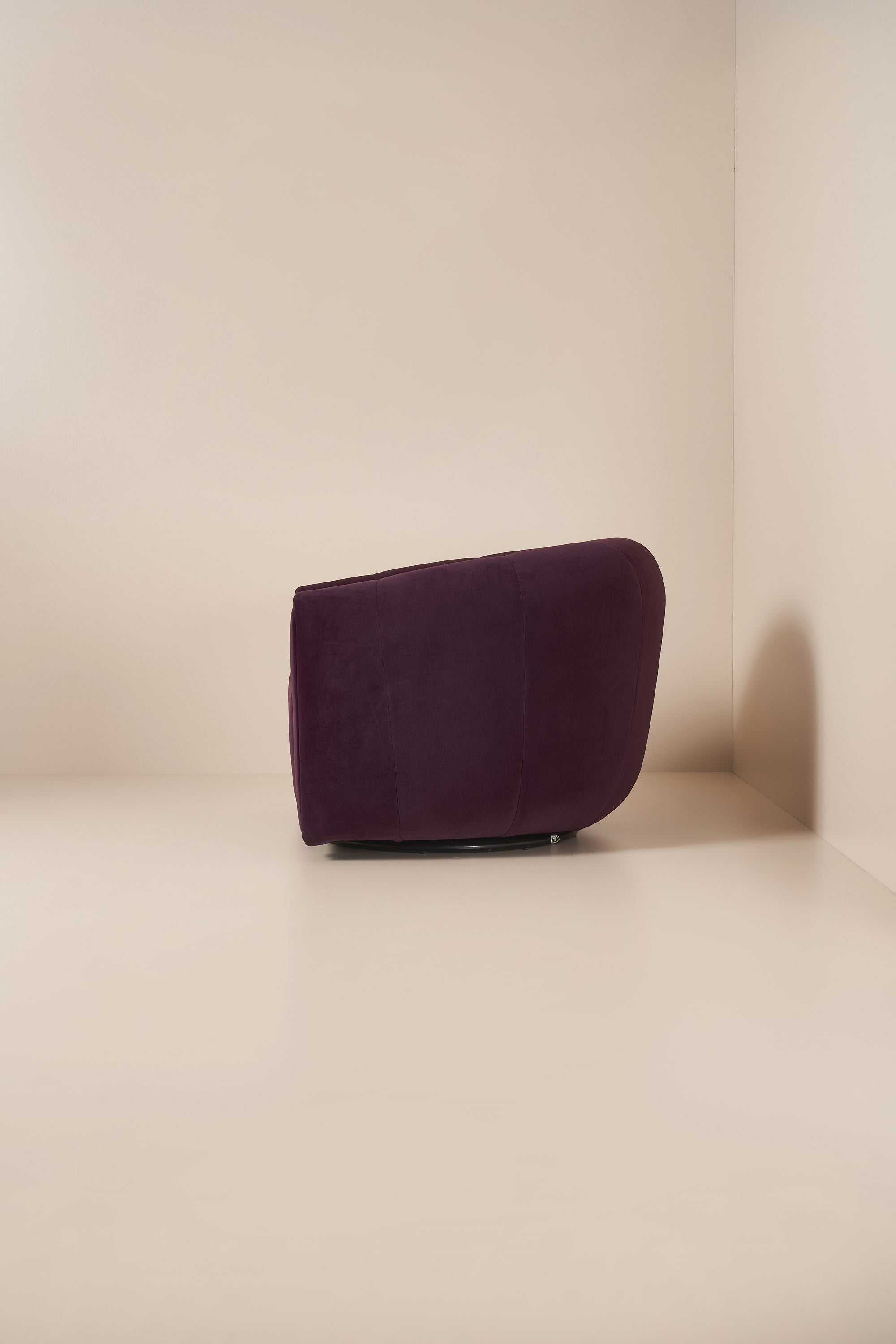 purple lounge chair