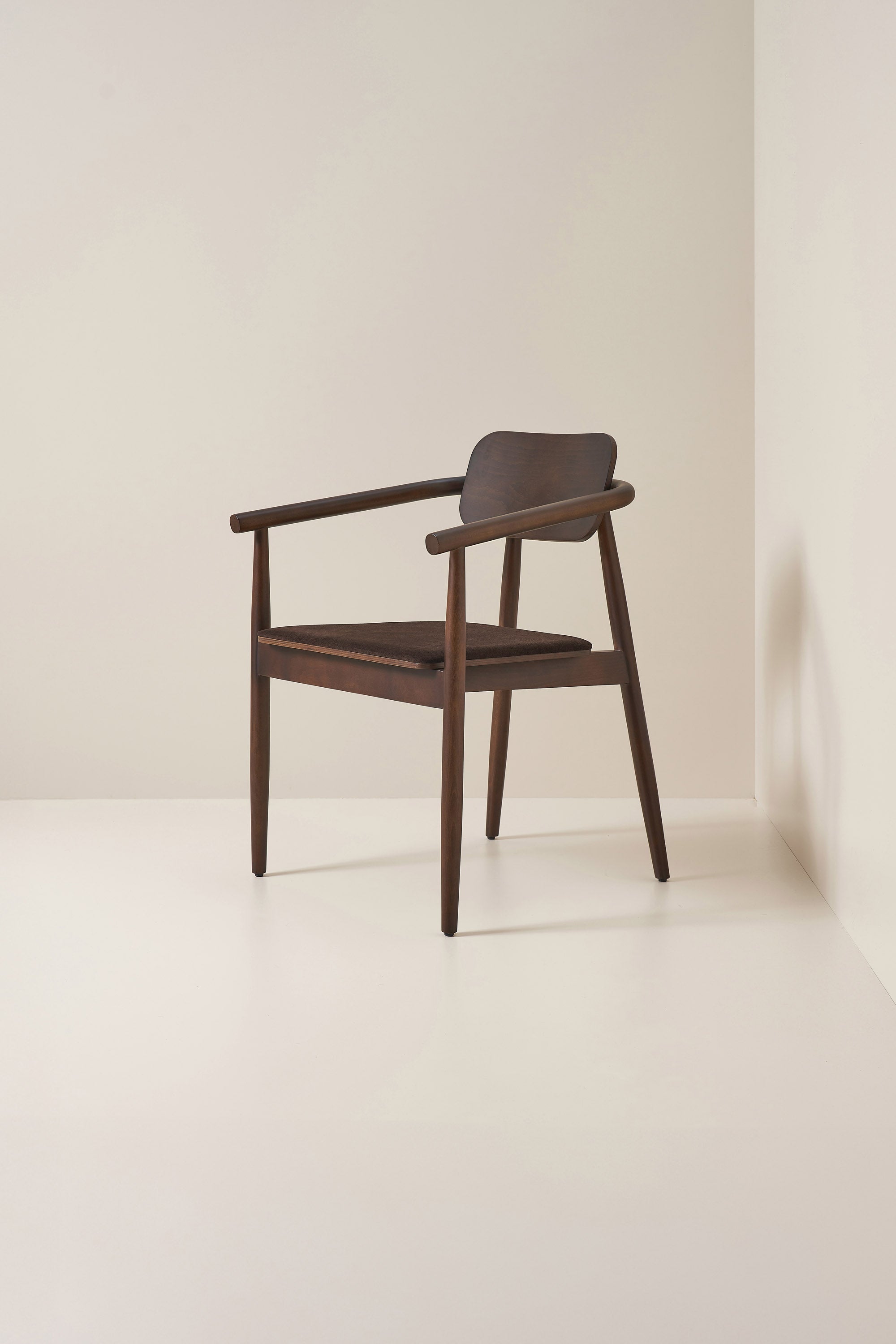 sebastian chair - dark walnut