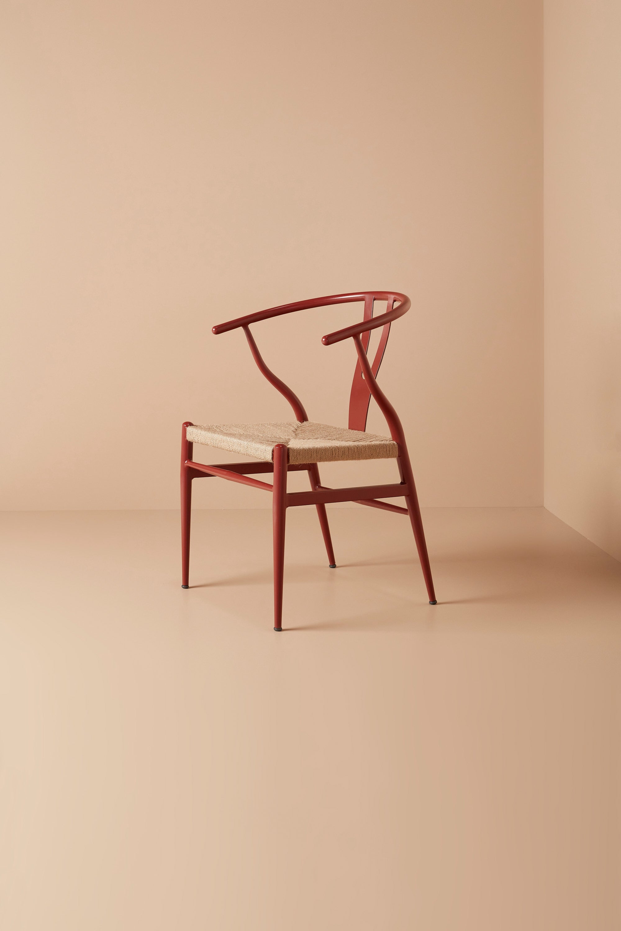Y chair - burgundy
