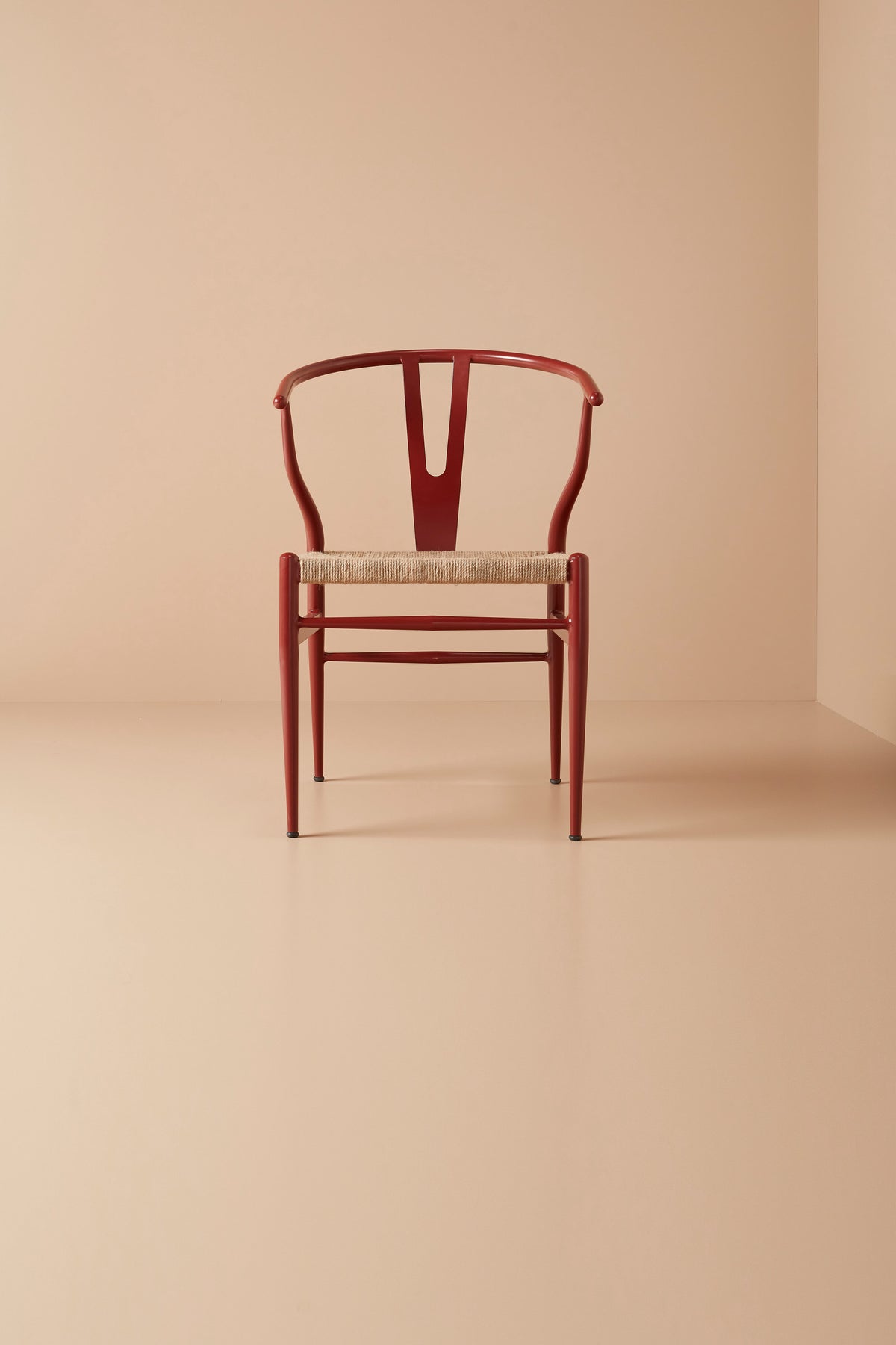Y chair - burgundy